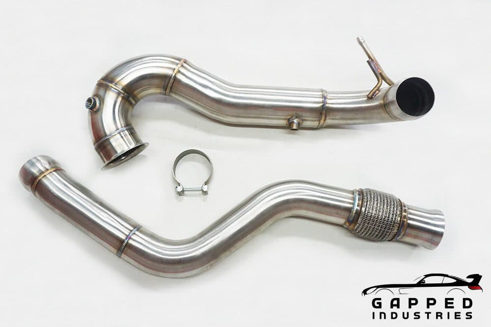 Gapped Industries A45 & CLA45 AMG Catless Race Downpipes 2014+