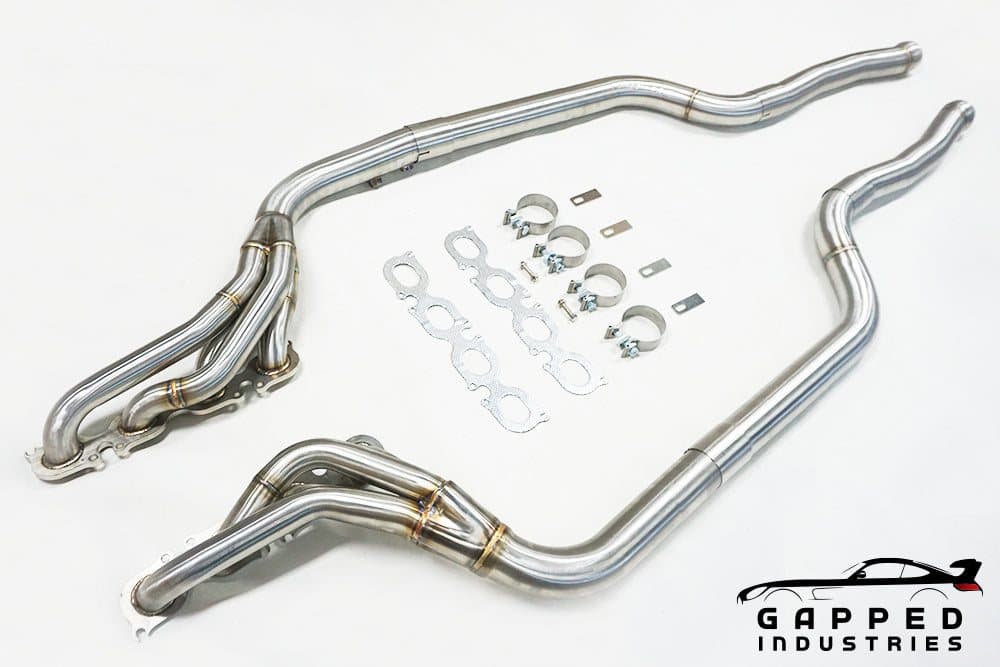 Gapped Industries W204 C63 AMG Long-Tube Headers & Downpipes 2008-2014