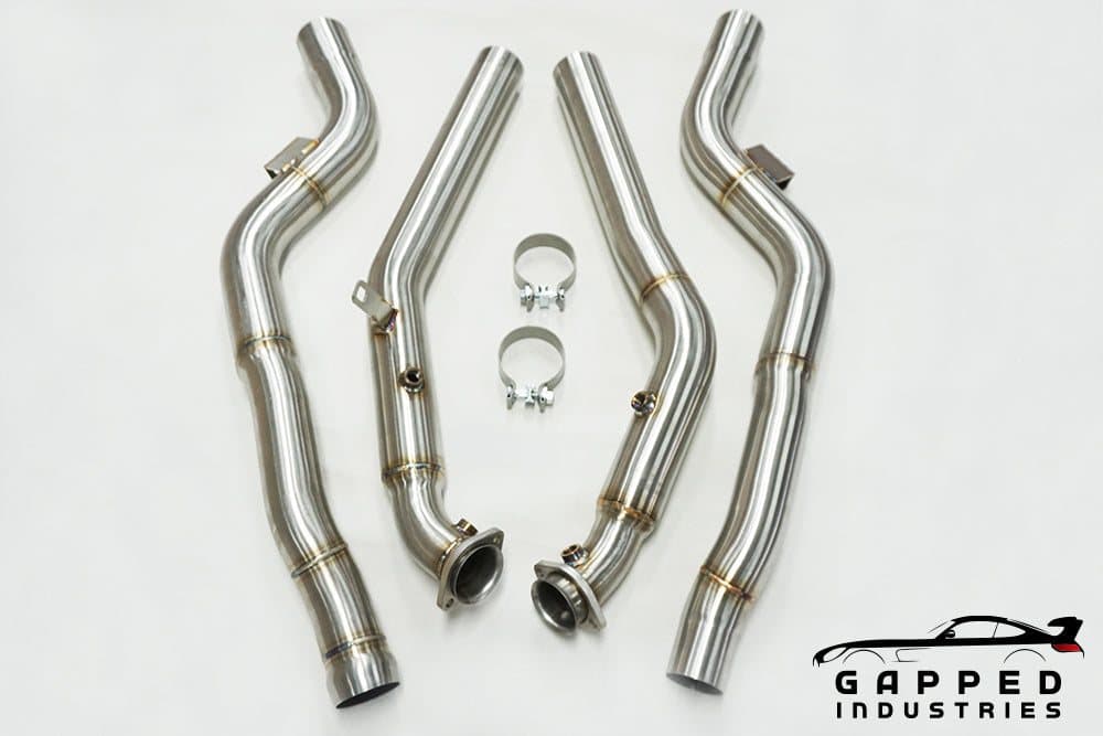 Gapped Industries W212 E63 / E63 S & C218 CLS63 Catless Race Downpipes 2010-2017
